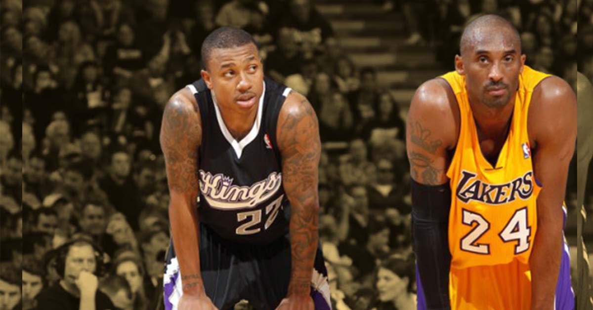 You got Kobe and remember nobody can back you down Isaiah on his welcome to the NBA moment Basketball Network Your daily dose of basketball