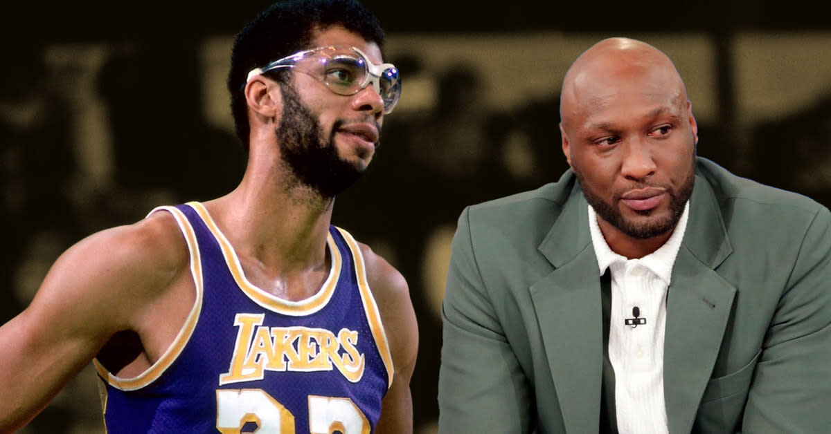 Lamar Odom says that because of his vast knowledge of the game, the honor of being the GOAT should belong to Kareem Abdul-Jabbar