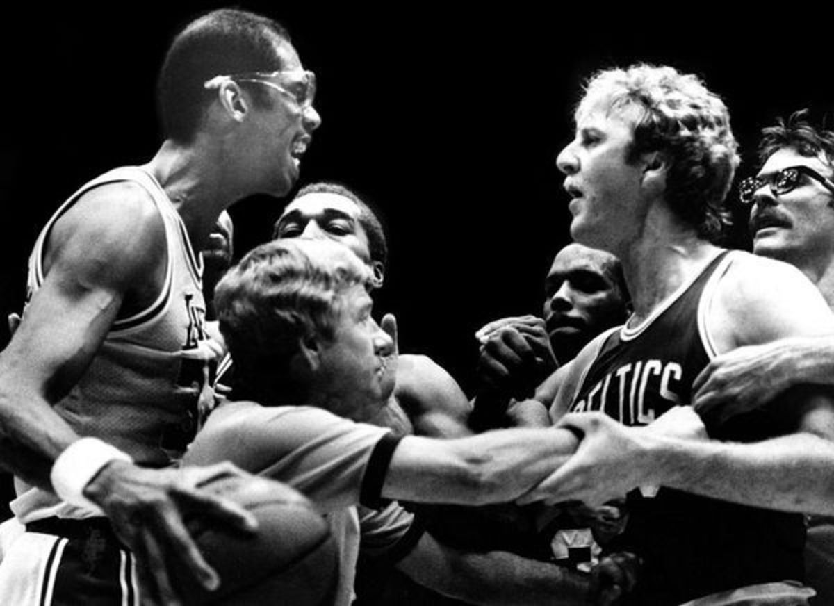 Larry Bird's craziest NBA fights