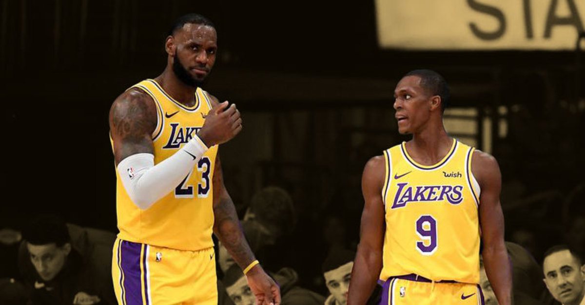 Rondo lebron hot sale t shirt