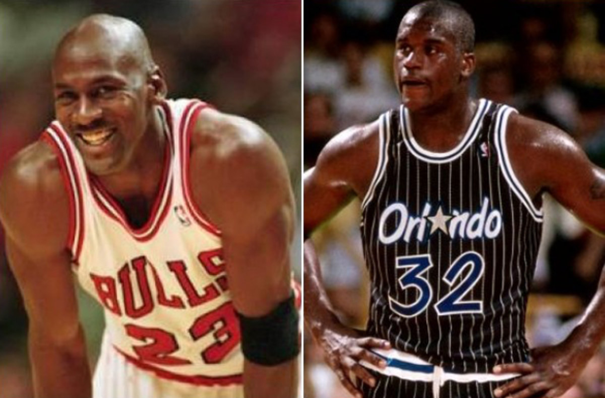 Michael Jordan vs. Shaq in 1996 All-Star Game, 1996 NBA All-Star Game. MJ  vs. Shaq. Classic., By ESPN