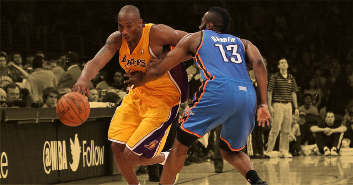 James Harden trashtalking Kobe Bryant Basketball Network Your