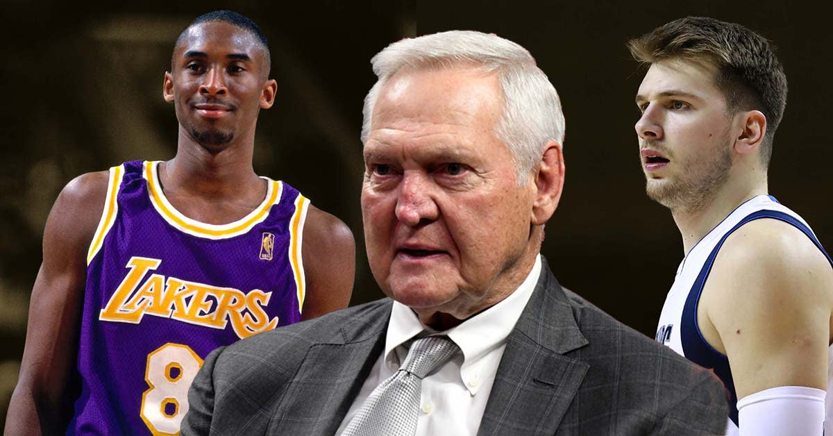 Jerry West still can't wrap his head around teams passing on Kobe Bryant  and Luka Dončić - Basketball Network - Your daily dose of basketball