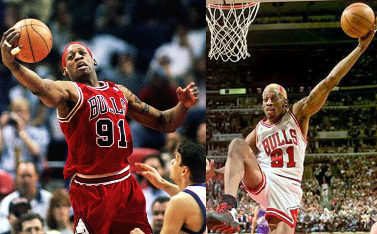 Pin by Damla on Basketball  Dennis rodman, Detroit pistons, Rebounding