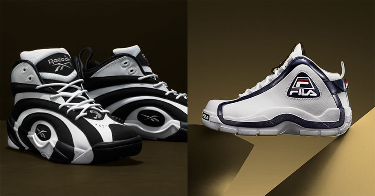 90s sneaker battle — Grant Hill's Fila Reebok Shaqnosis - Basketball Network - Your daily dose of basketball