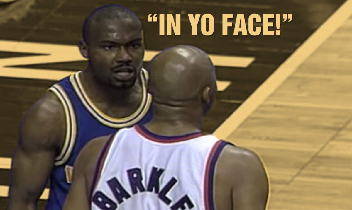 Tim Hardaway on yelling "In Yo Face" to Charles Barkley Basketball