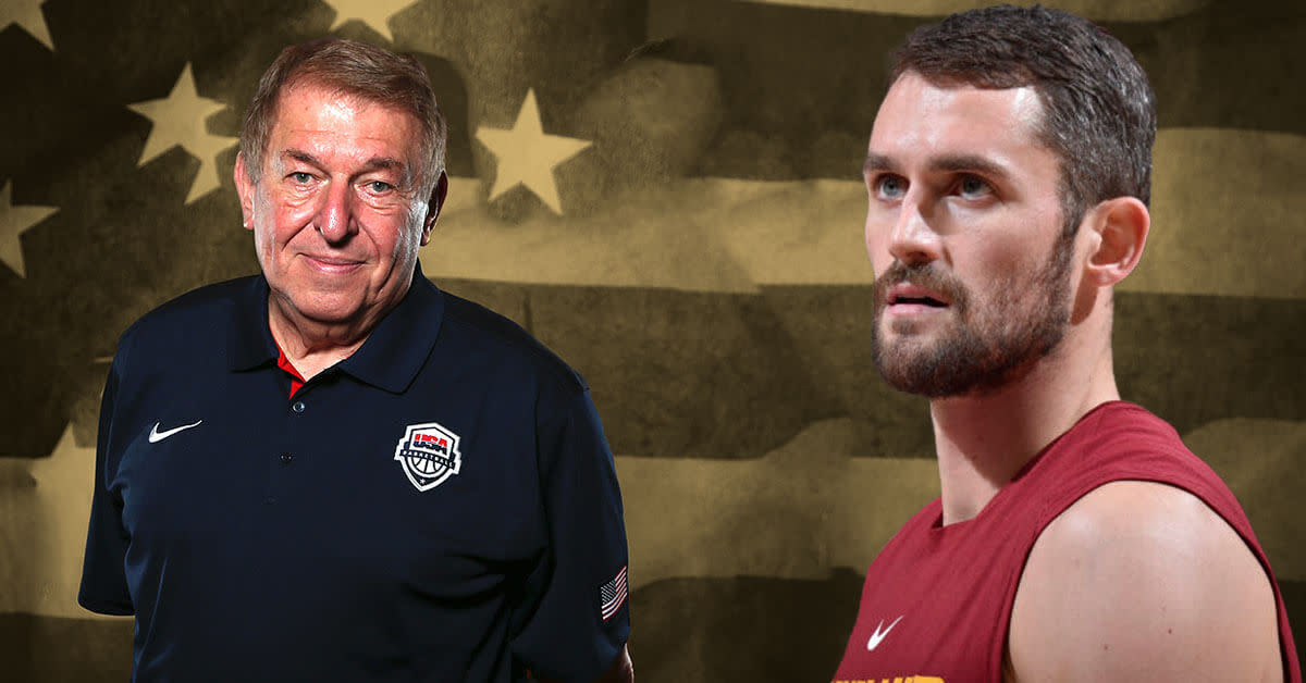 kevin love & jerry colangelo