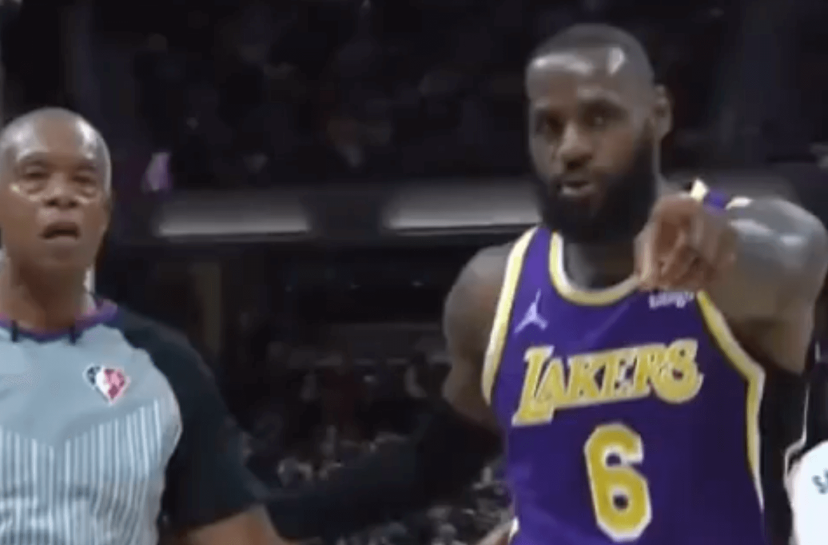 LeBron James got two fans thrown out from the arena in Indiana