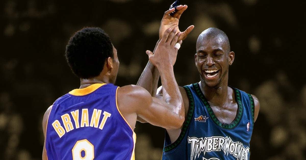 Kobe Bryant-Kevin Garnett-mentorship