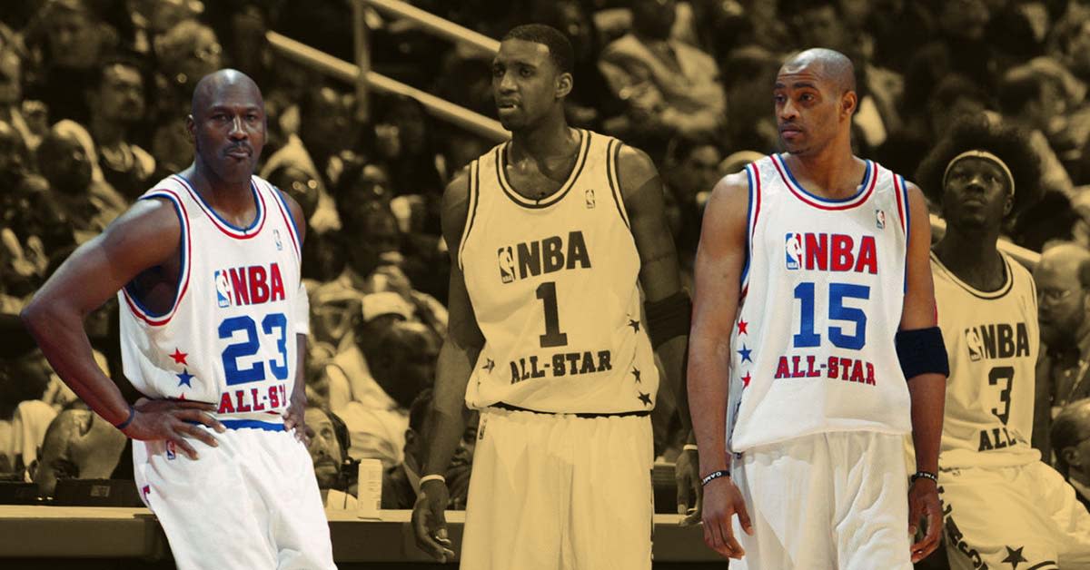 Vince Carter on giving Michael Jordan his All Star starting lineup