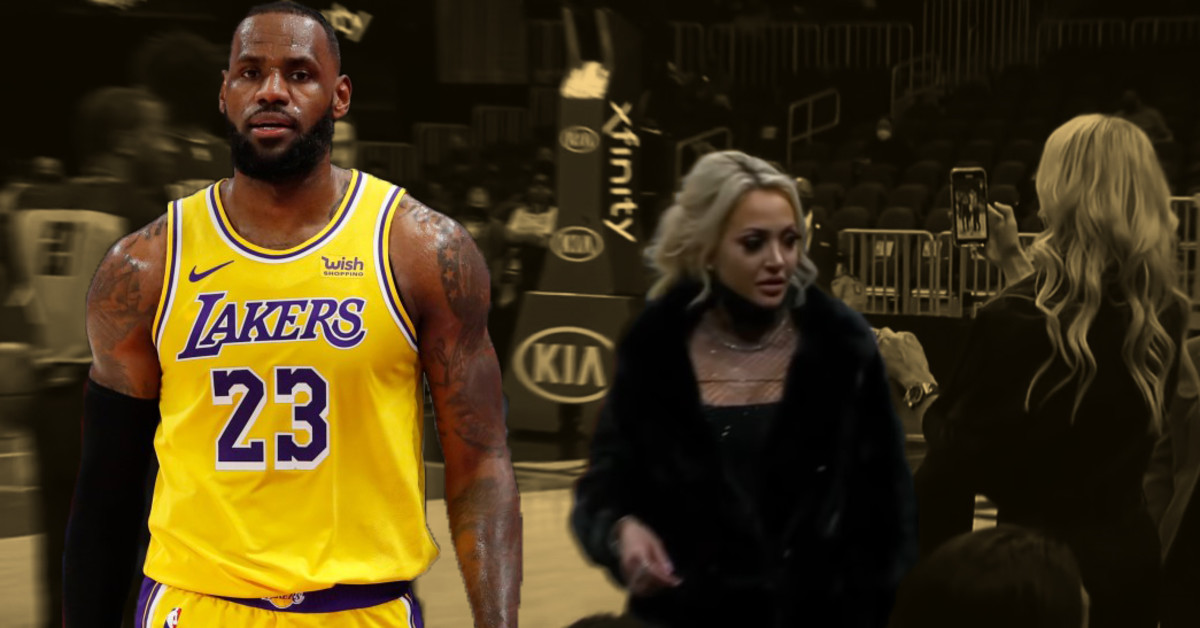 Courtside Karen" ejected after a verbal exchange with LeBron James -  Basketball Network - Your daily dose of basketball