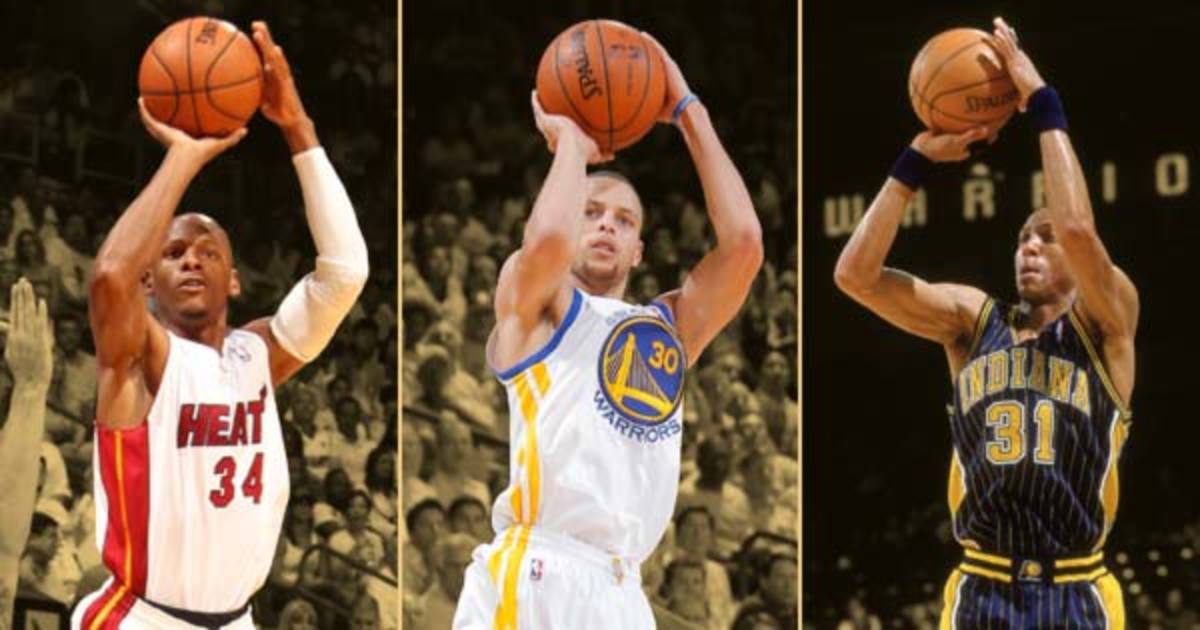 NBA on TNT on X: .@NBA's best shooter of all time? Use #NBABestShooter to  vote Stephen Curry Reggie Miller Ray Allen Larry Bird Other   / X