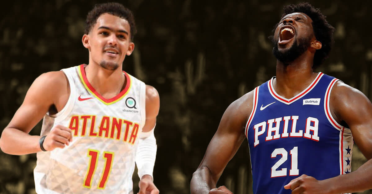 trae young & joel embiid