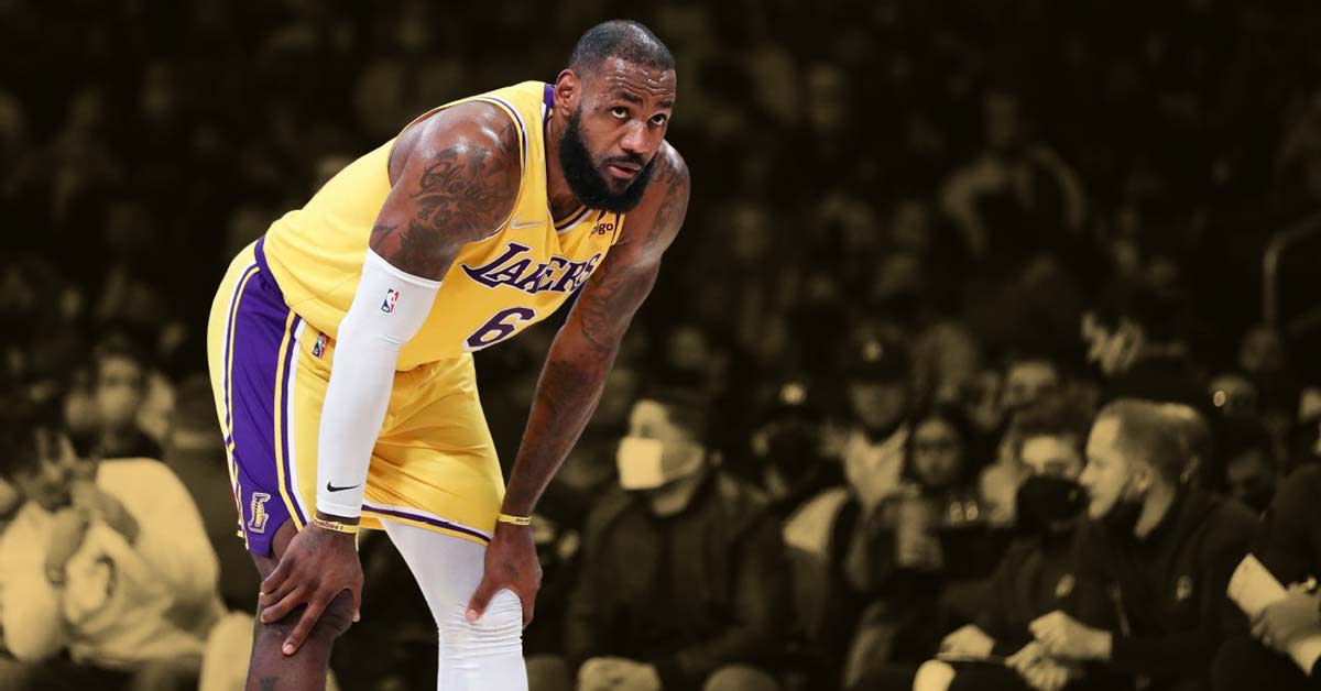 Lebron James concerned for the Lakers