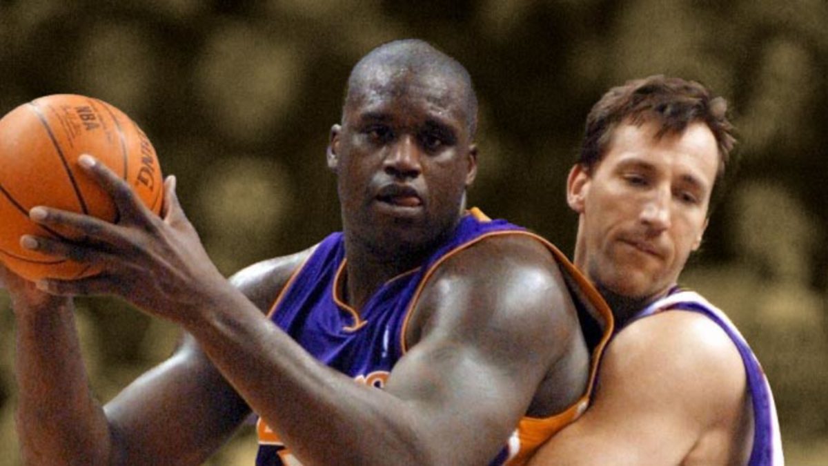 Sorry Chris! #chrisdudley #shaq #shaquilleoneal #nbafunny