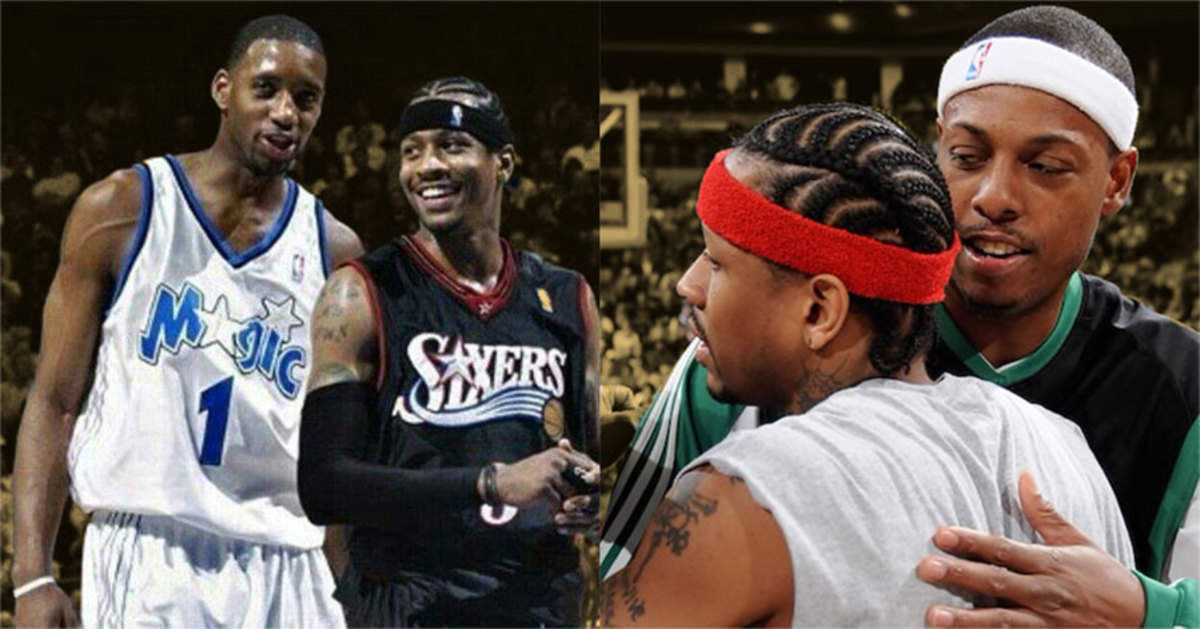 Paul Pierce and Tracy McGrady describe what it was like to guard Allen Iverson