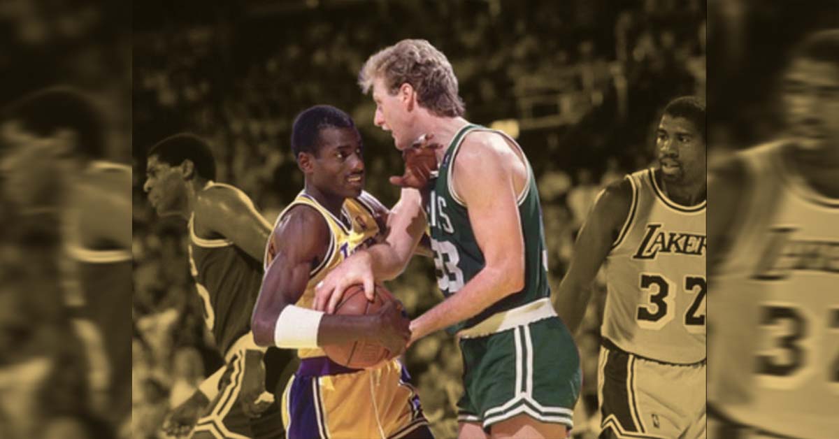 Bird to Michael Cooper: \