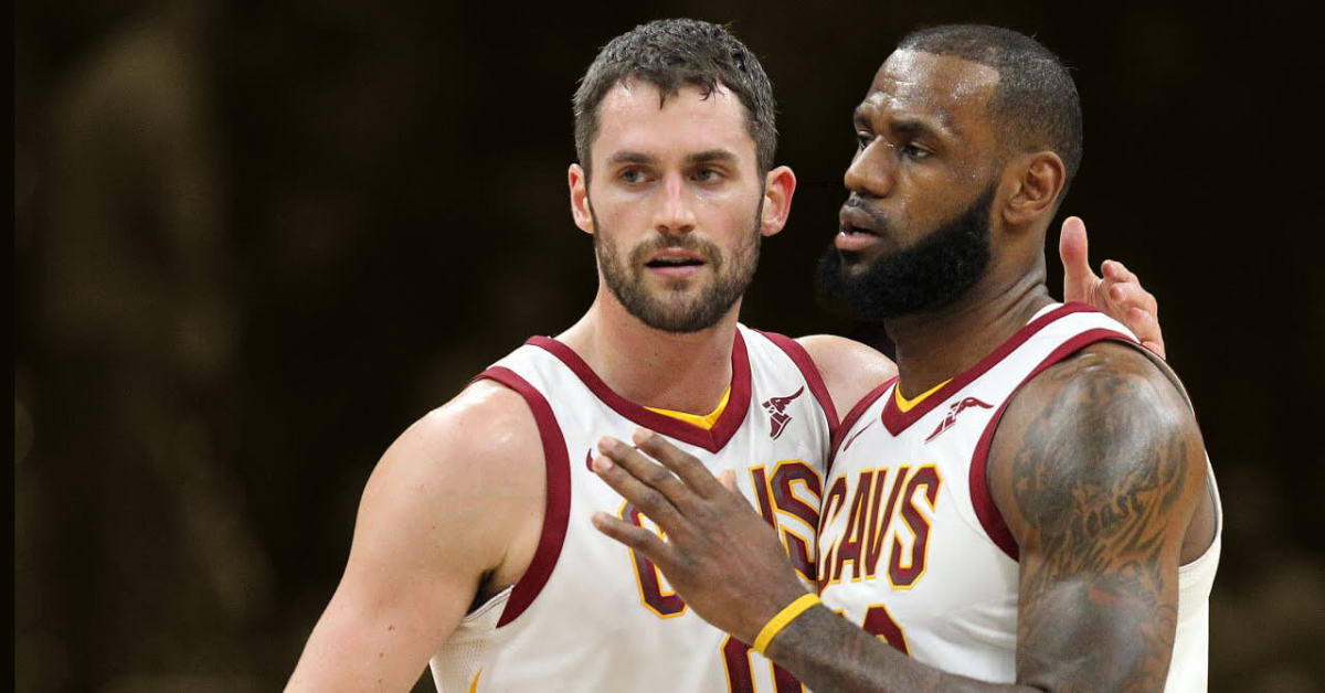 Kevin Love talks about the difficulties of playing with LeBron