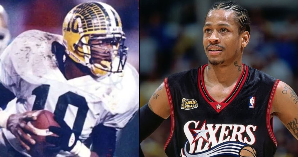 Allen cheap iverson basketball