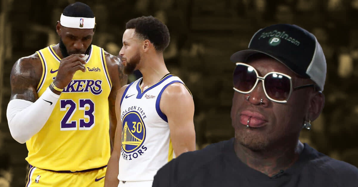 Dennis Rodman on why he doesn't watch the NBA anymore: "That's not basketball."