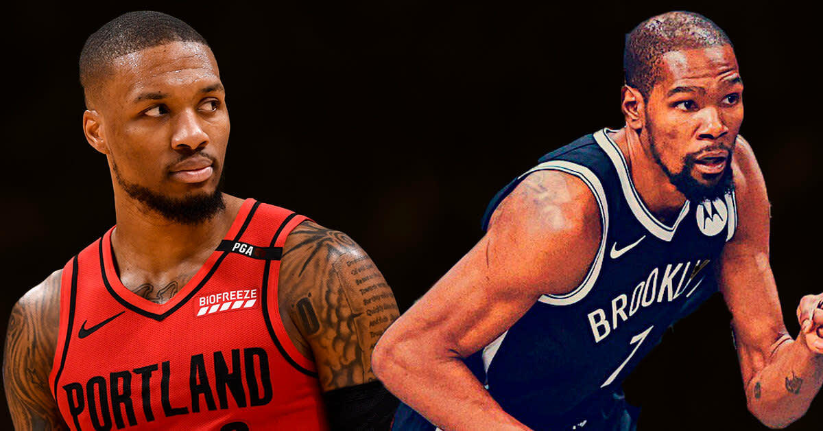 Damian Lillard shares why he would choose Kevin Durant instead of ...