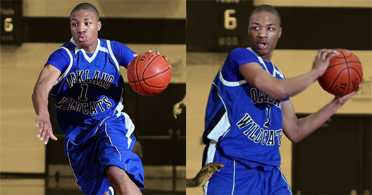 Damian lillard sales high school jersey
