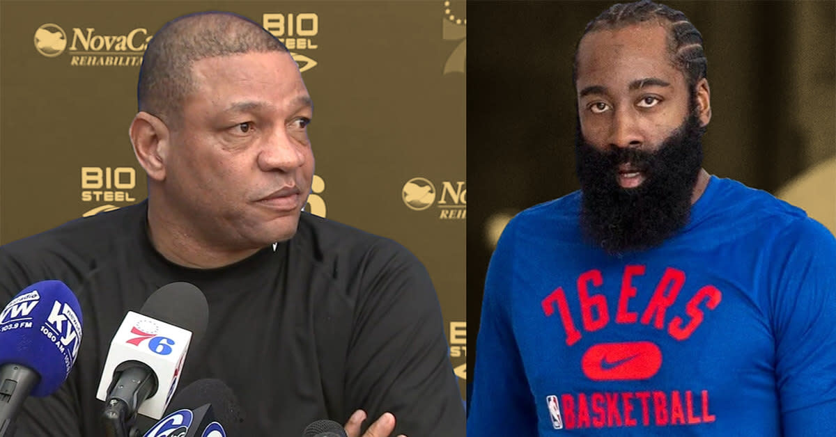 Doc Rivers comments on James Harden's IQ after the first team practice