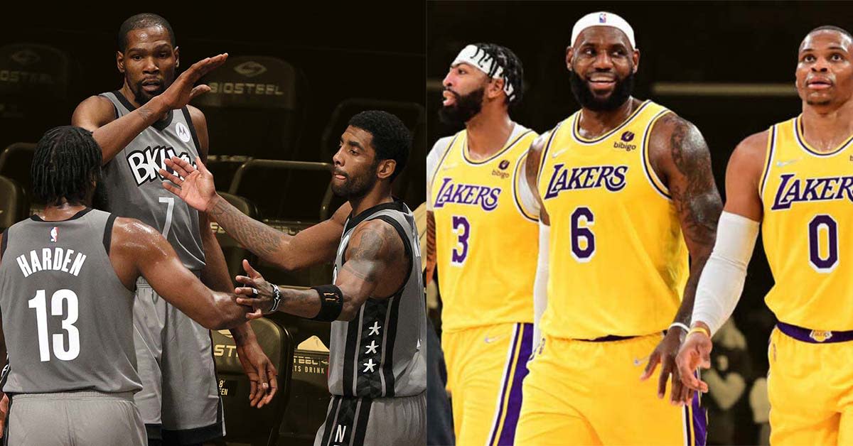 The Nets and Lakers are proving the “Big 3” experiments don't always