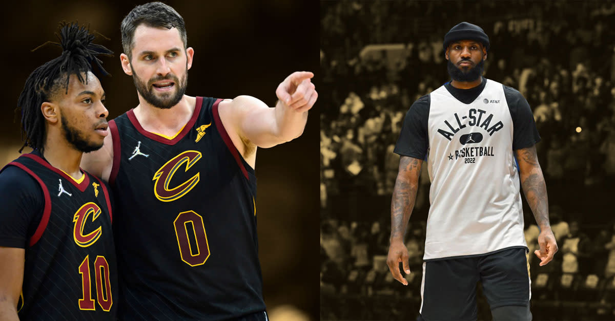 Darius Garland and Kevin Love are having amazing seasons, and LeBron could be looking to slide into the Cavs success