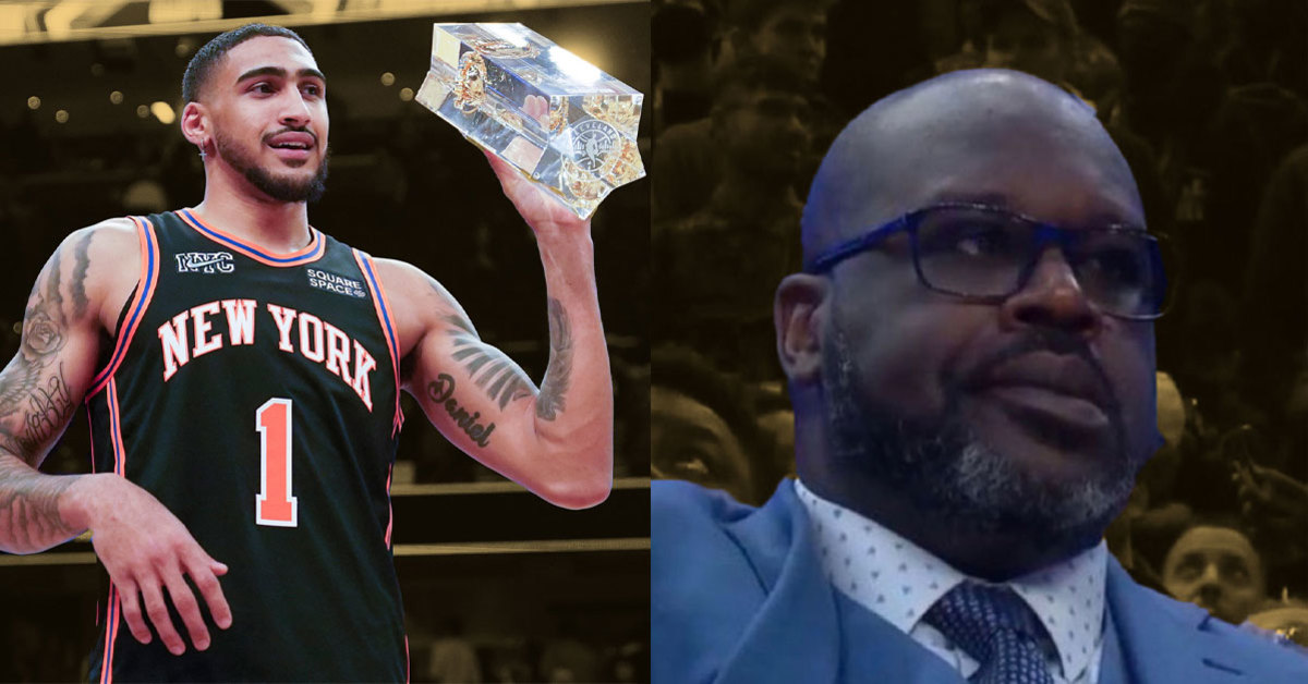 Obi Toppin won, but the whole NBA fandom had the same reaction as Shaq