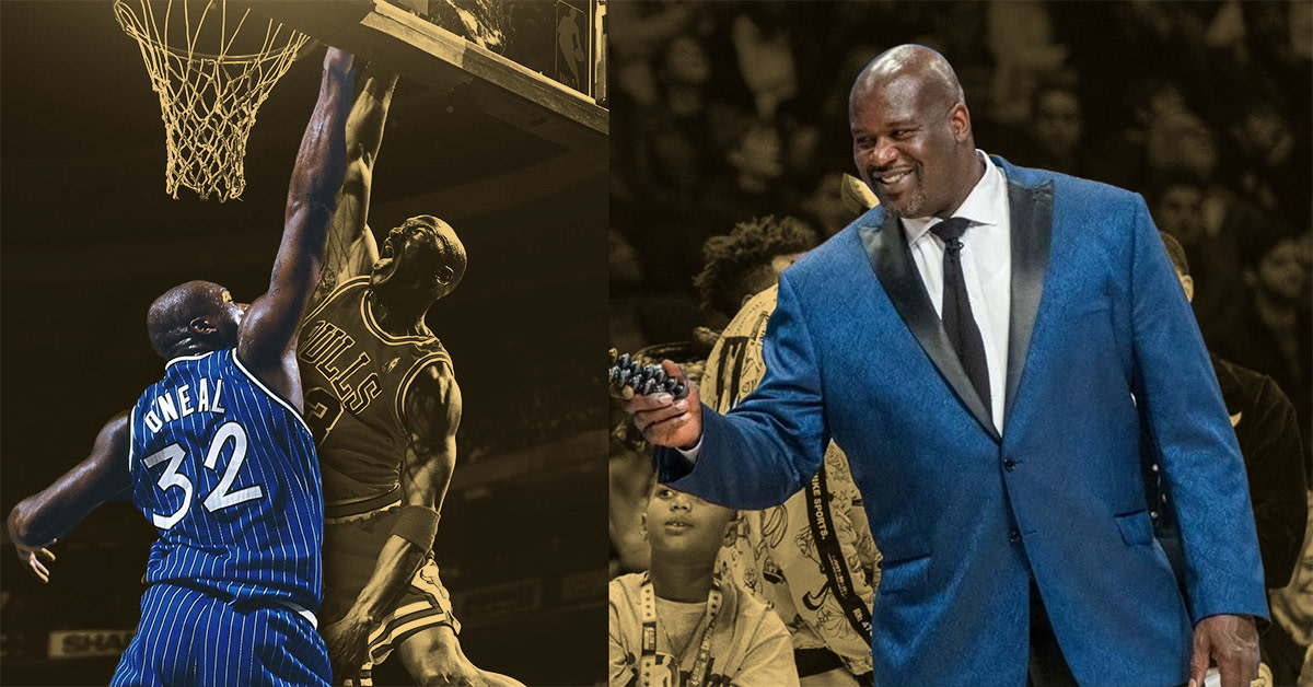 Shaquille O'Neal names three players that dunked on him