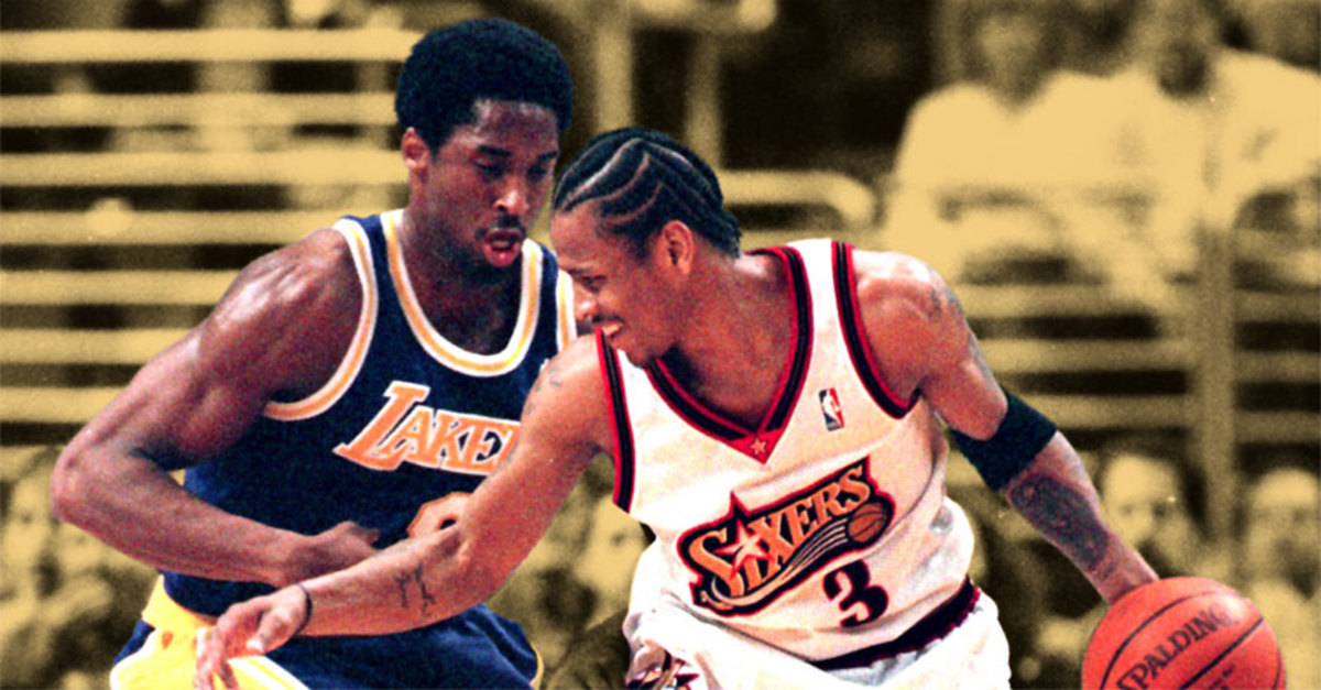 Kobe Bryant and Allen Iverson