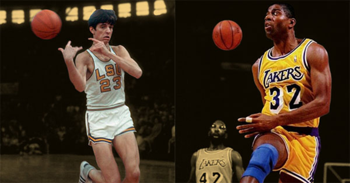 How Pistol Pete inspired Magic Johnson and the rest of the NBA - Basketball  Network - Your daily dose of basketball