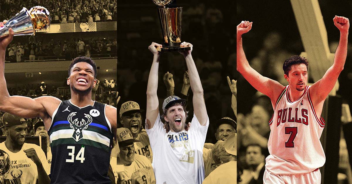 Antetokounmpo, Nowitzki, and Kukoc are all in the race for the All-Time NBA European Moment award