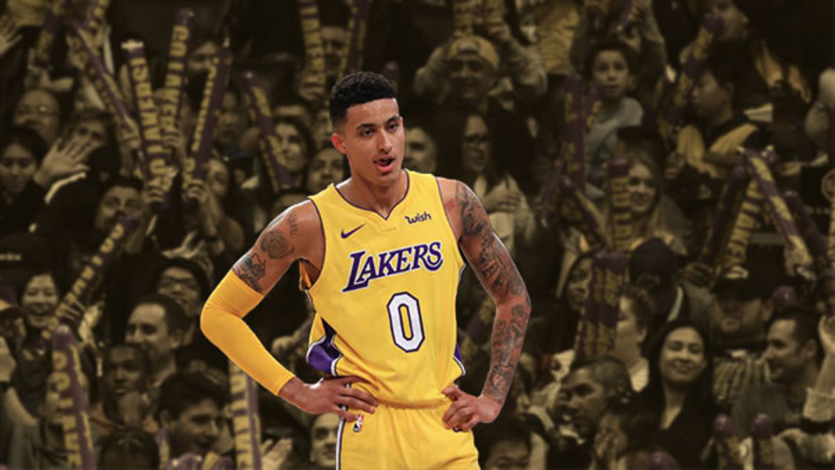 Kyle Kuzma didn't forget the "support" the Lakers fans gave their young team