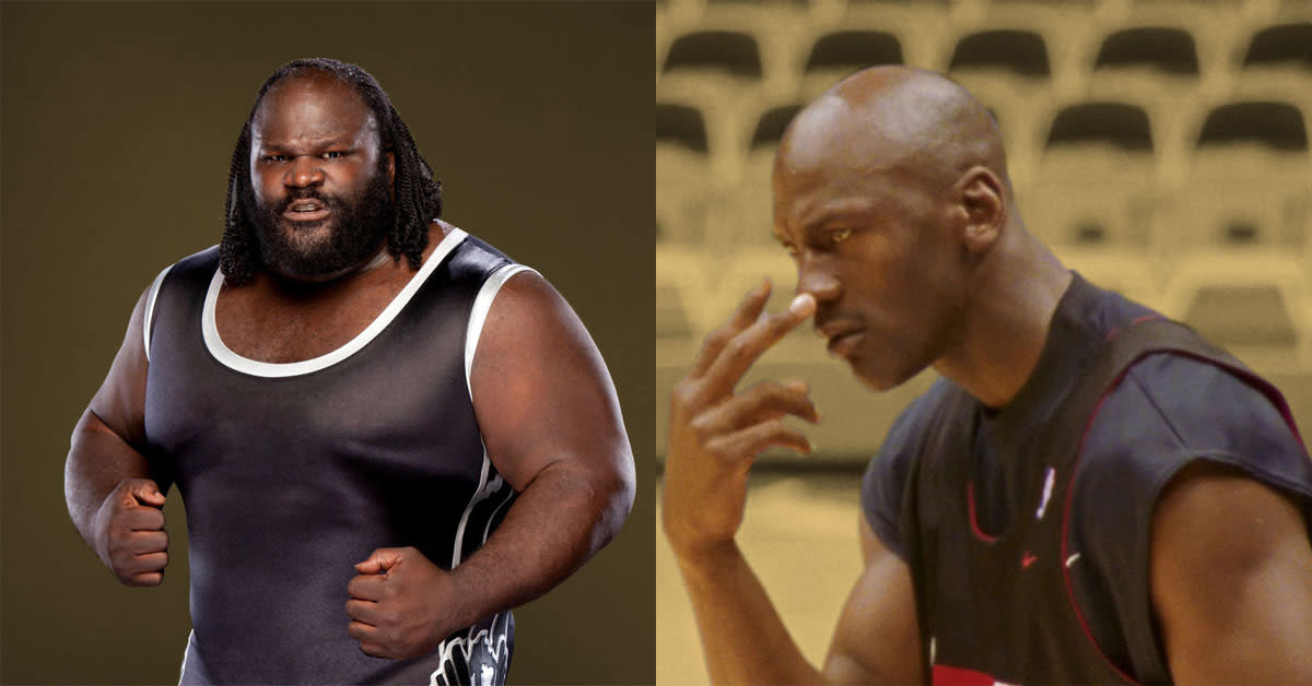 Both of these guys are intimidating, but Henry is a level above MJ.