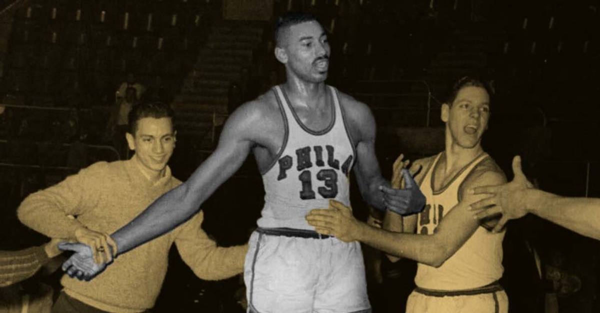Wilt Chamberlain once punched his temmate during a game