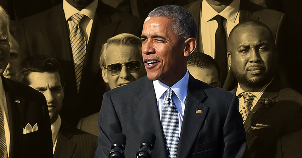 Barack Obama once organized a secret pickup game featuring a few NBA legends