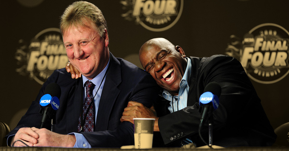 Magic Johnson and Larry Bird: Two Boys Who Made the Midwest Proud