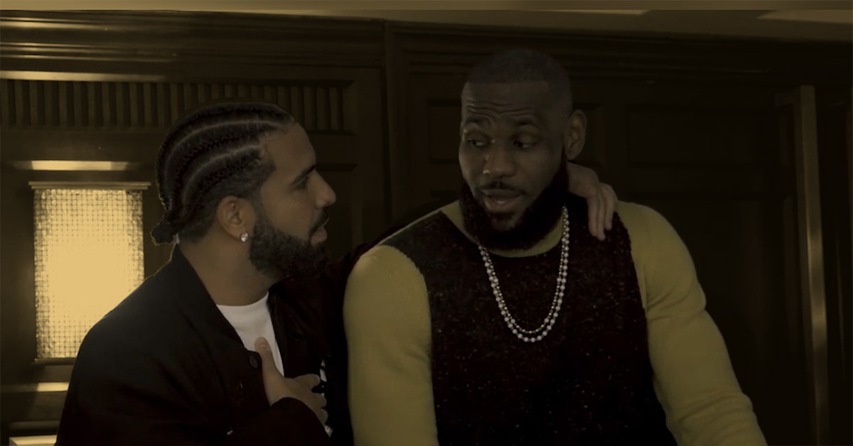 Drake and on sale lebron james