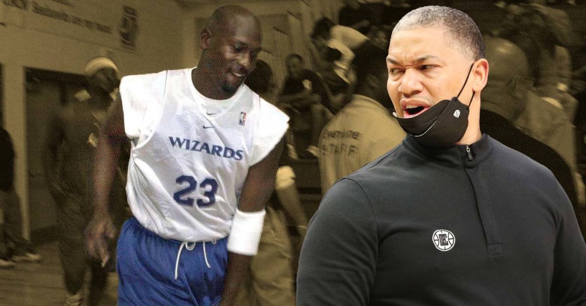 Tyronn Lue on 40-year-old Michael Jordan wanting to play all 82 games with the Wizards