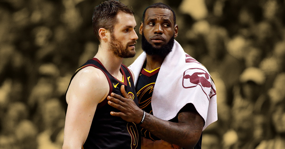 Kevin Love and LeBron James shared a lot of success together in Cleveland