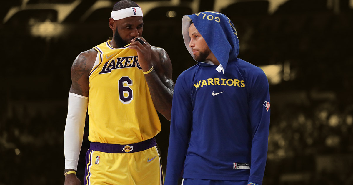 Steph Curry on LeBron James wanting to play with him: I’m cool right now