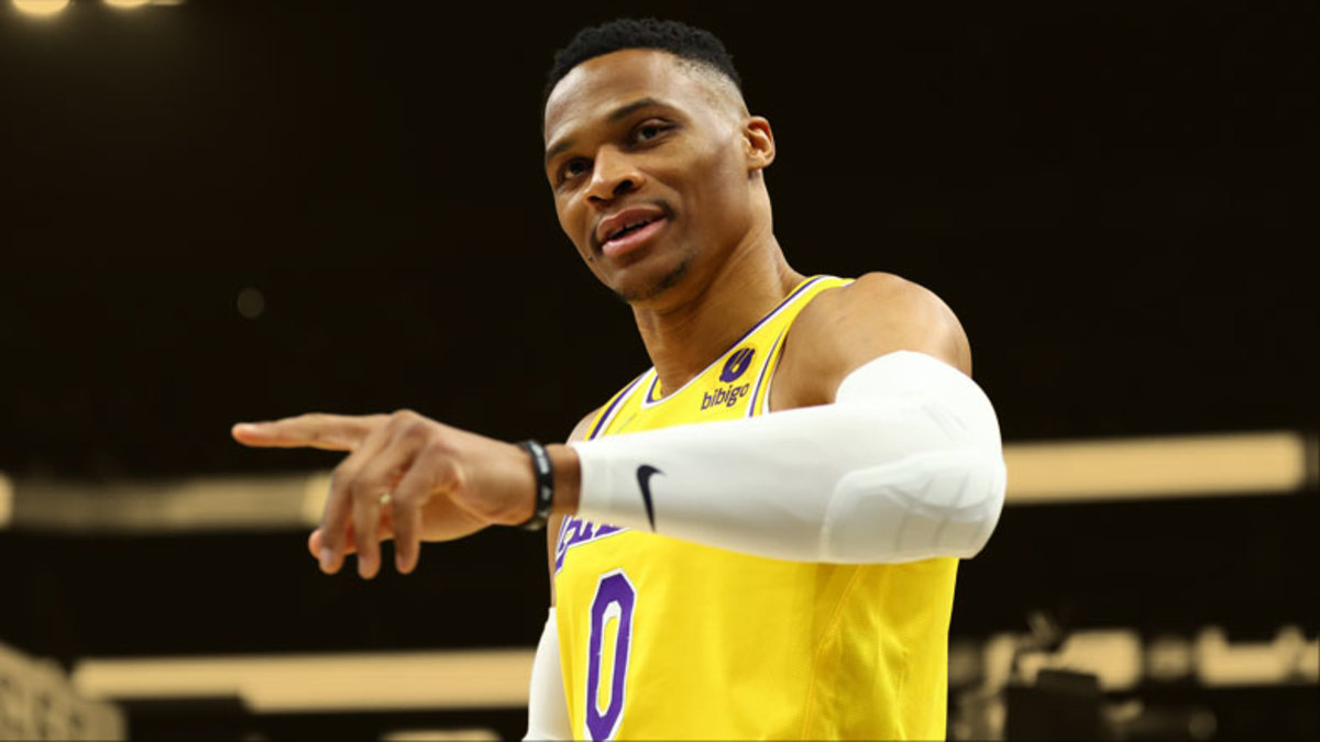 Stats reveal that Russell Westbrook led the Los Angeles Lakers in