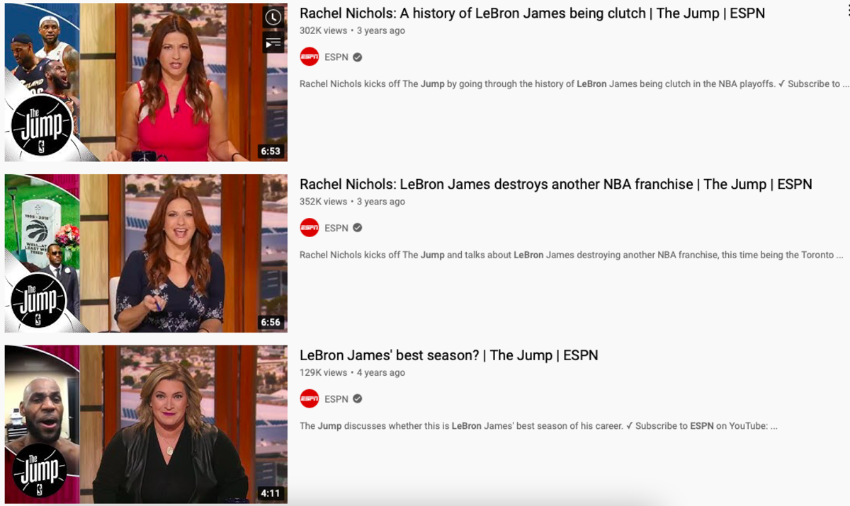 The Jump LeBron James coverage
