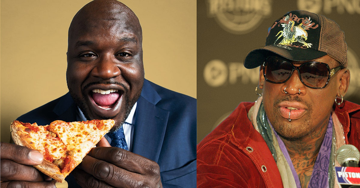 Dennis Rodman thinks Shaquille O'Neal looked like a fool when promoting a lot of the brands and products in his career