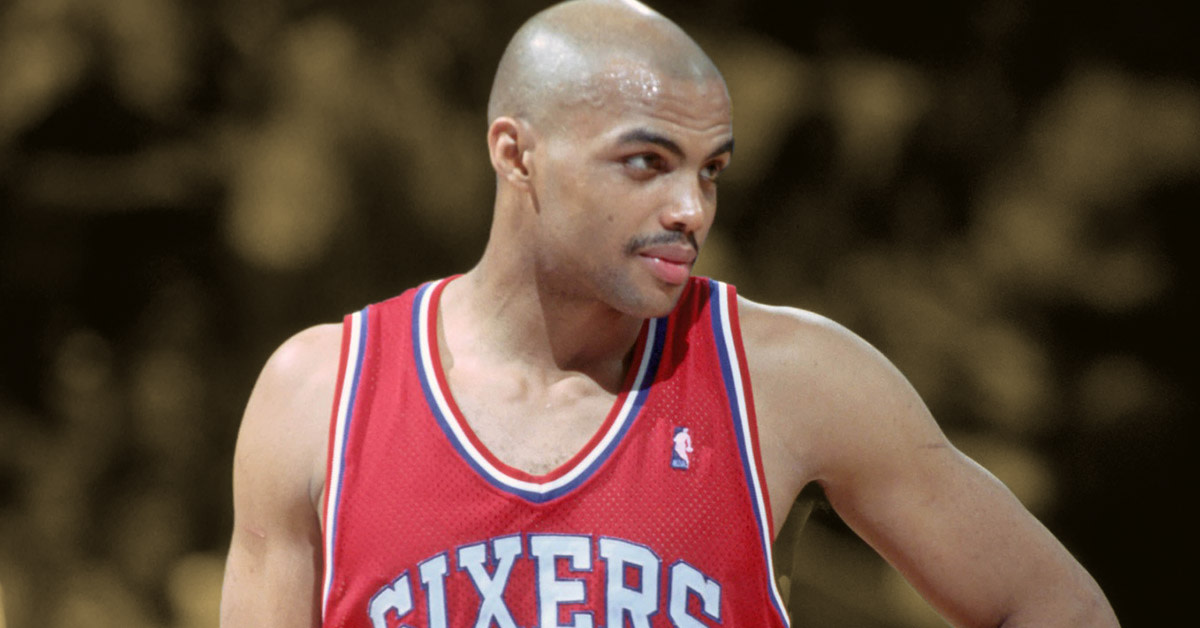 Julius Erving and Moses Malone once took Charles Barkley on a $25,000 shopping spree