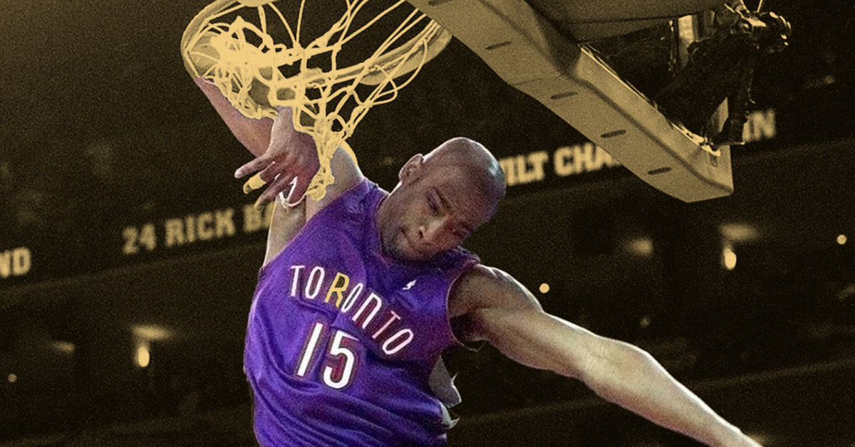 Vince Carter breaks down his most dangerous dunk: "if you fall off you break your arm"