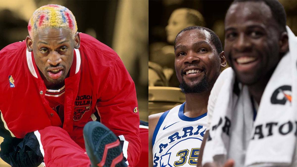 Kevin Durant on a potential matchup between Dennis Rodman and Draymond Green