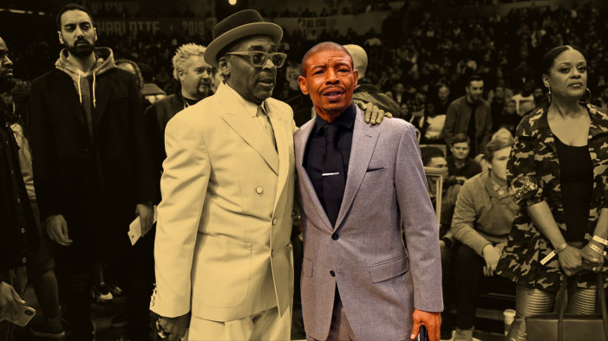 Muggsy Bogues during the 2019 NBA All-Star Game at Spectrum Center